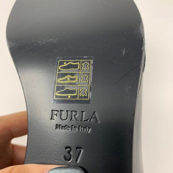 NEW furla amy patent leather lace up - Picture 10 of 10